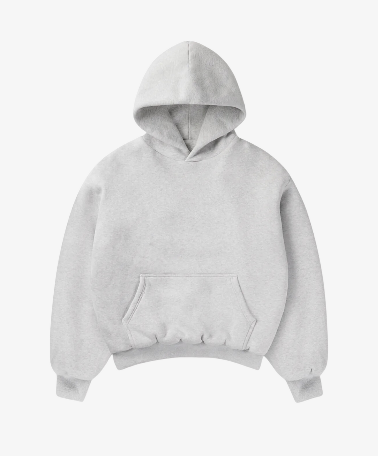 LUXURY HOODIE - HEATHER GREY