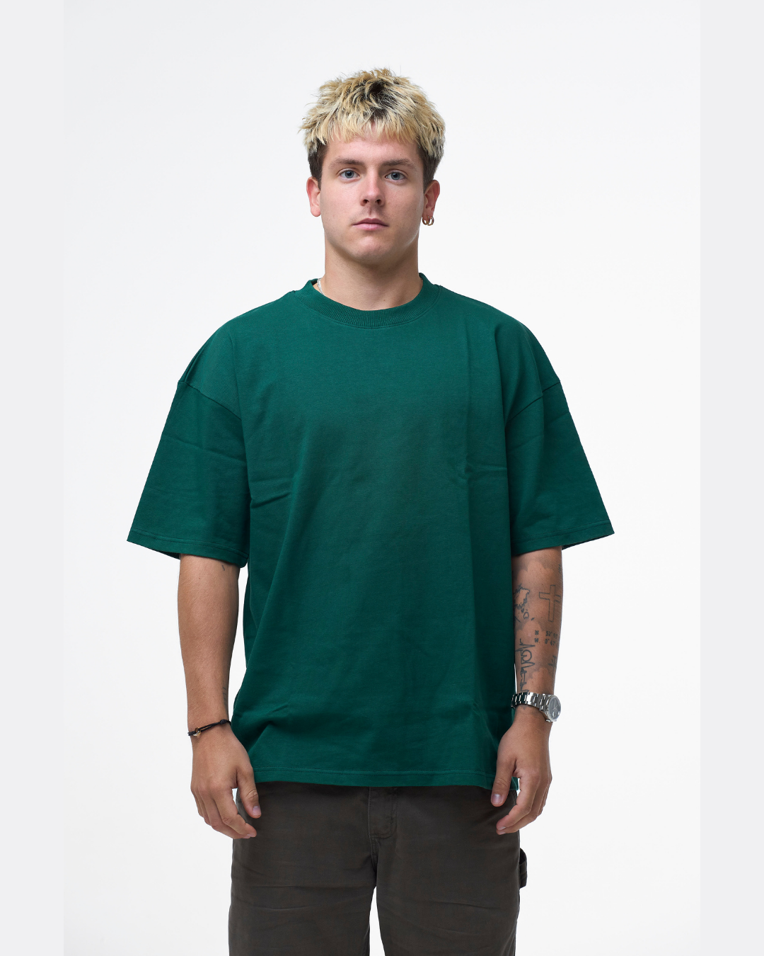 LUXURY TEE - RACING GREEN