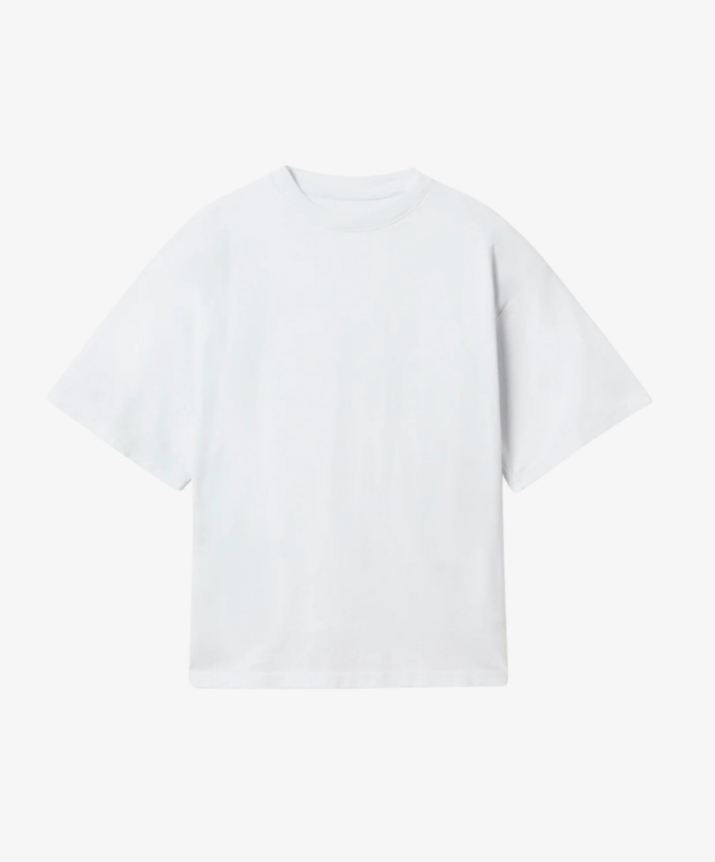 LUXURY TEE - FLAT WHITE