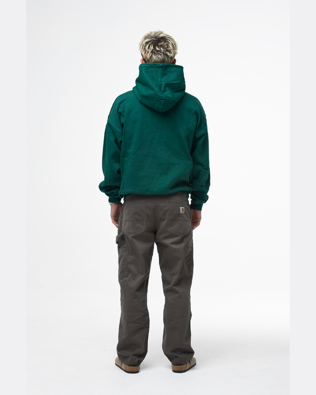 LUXURY HOODIE - RACING GREEN