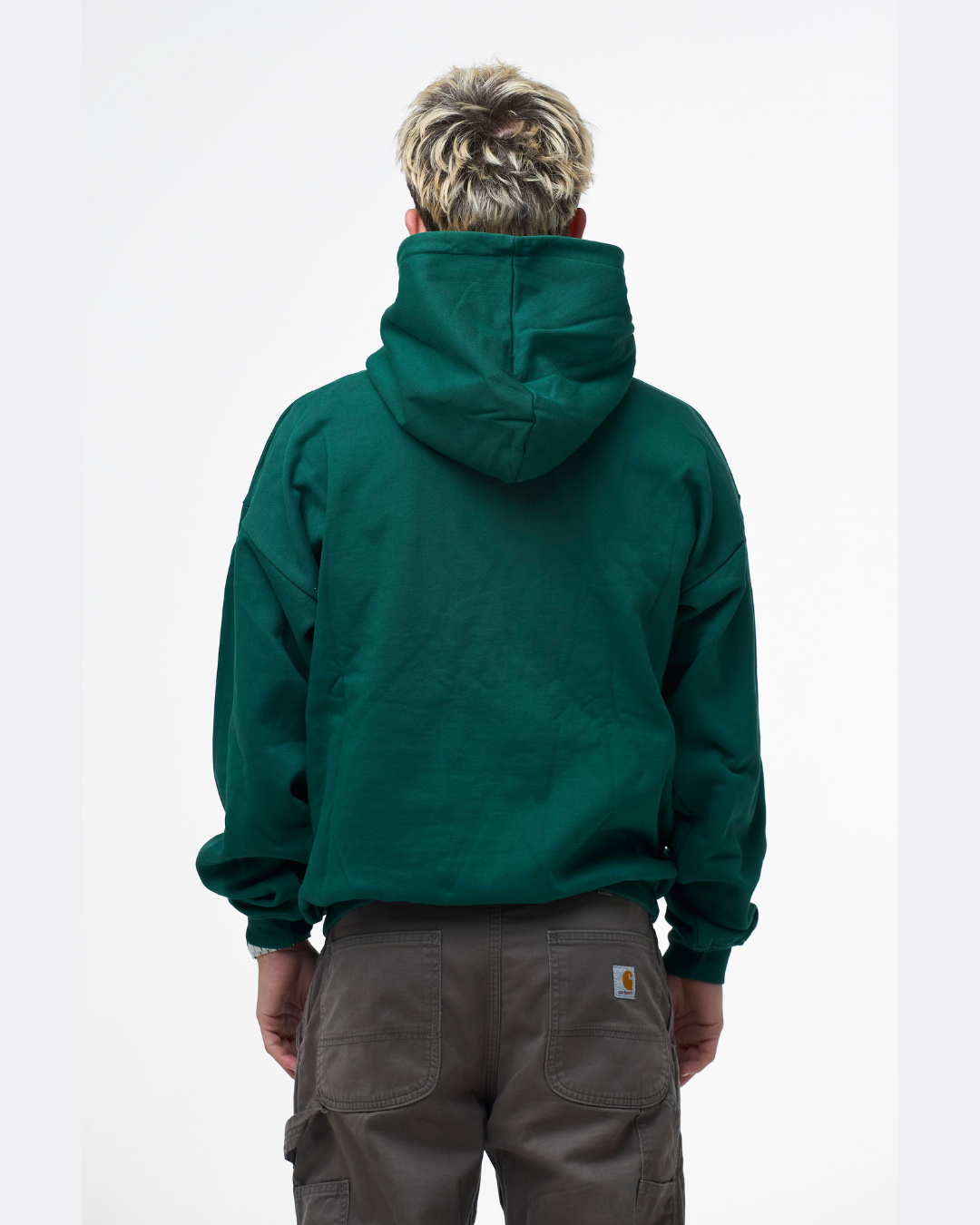 LUXURY HOODIE - RACING GREEN